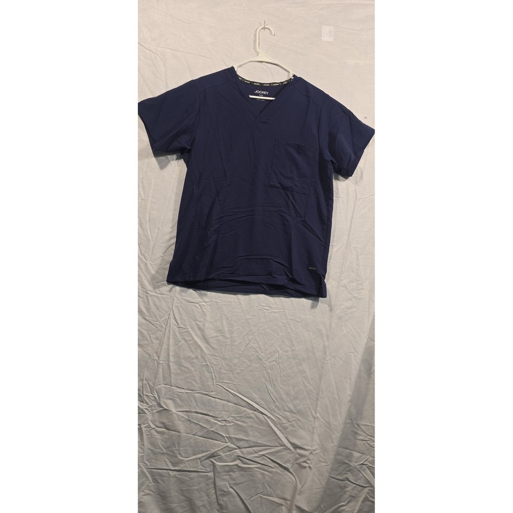 Jockey brand navy blue V-neck scrub top Size Xs
